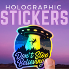 UV Holographic Stickers